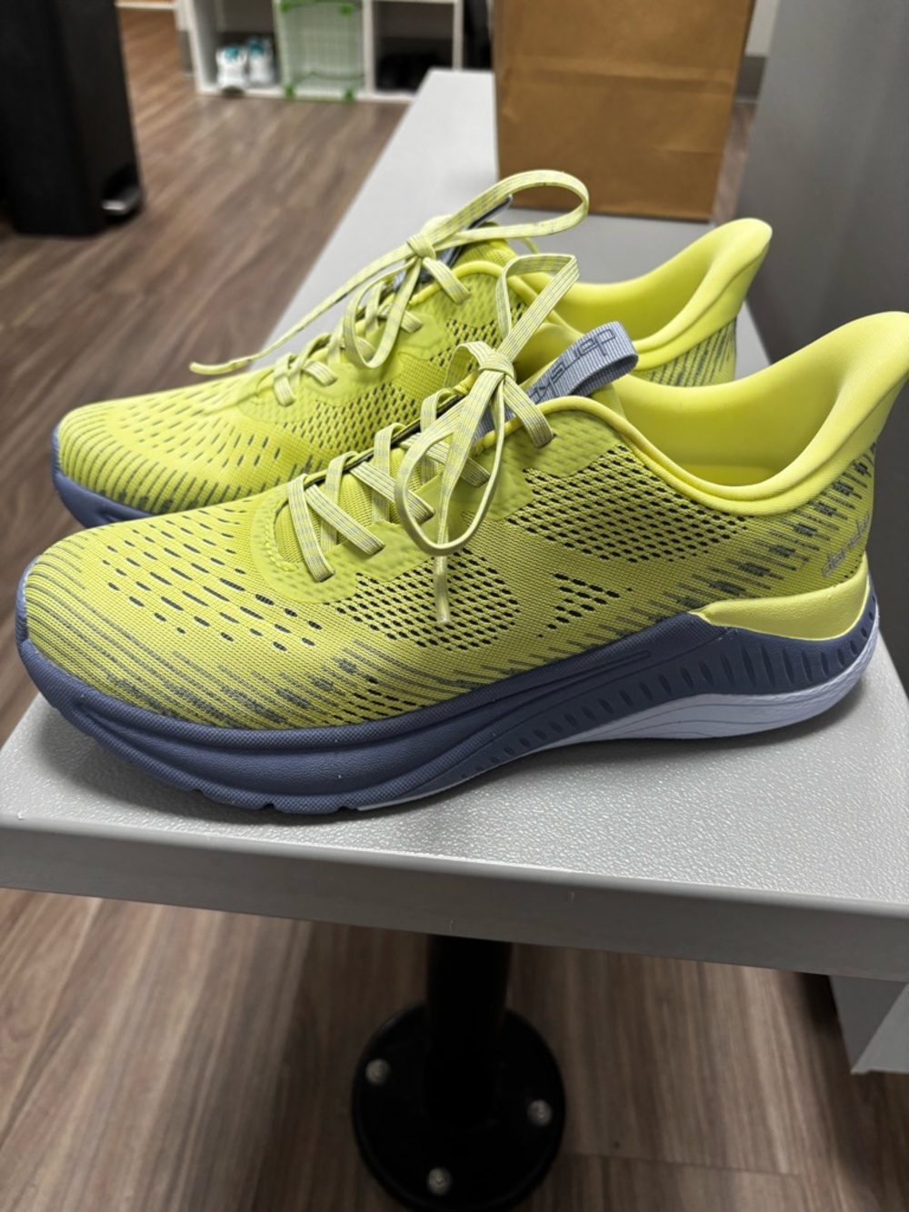 Dansko Neon Yellow and Gray Athletic Sneakers